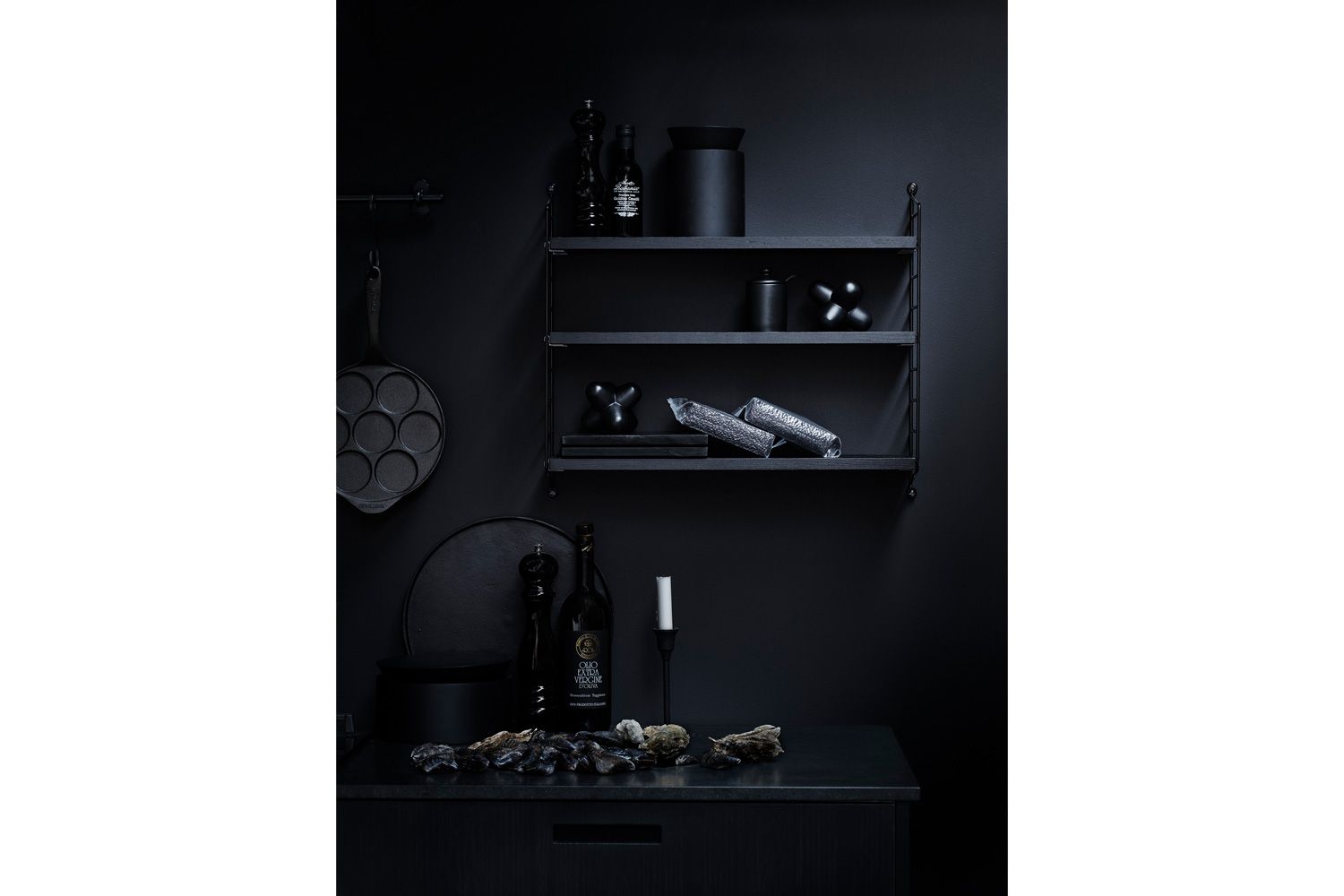 【未使用品】String Pocket ストリングポケット ブラック2個セット string pocket ストリングポケット ブラックステインドアッシュ