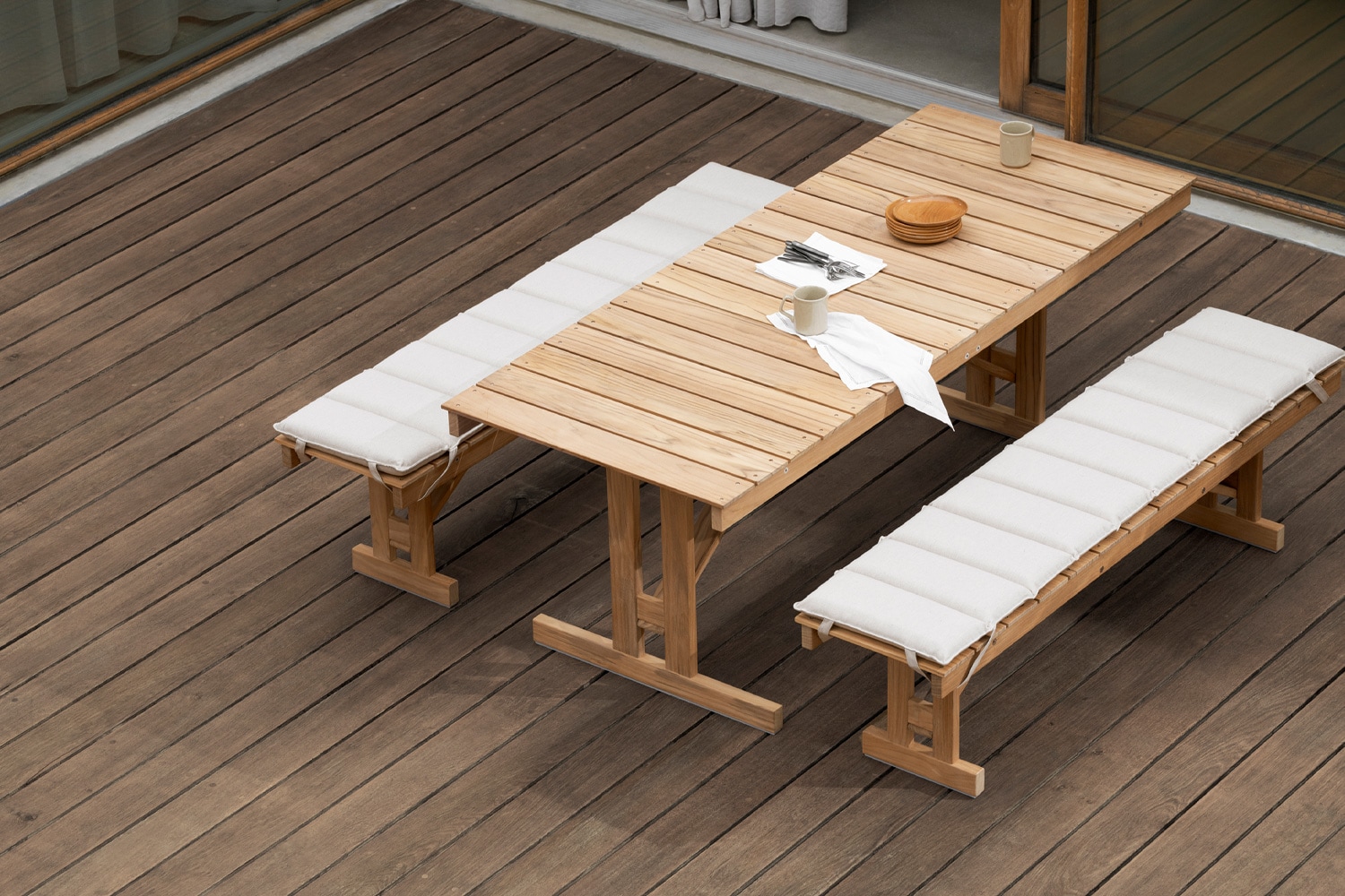 Monページ BM1771 テーブル ＆ BM1871 ベンチの通販 | 家具・インテリア通販