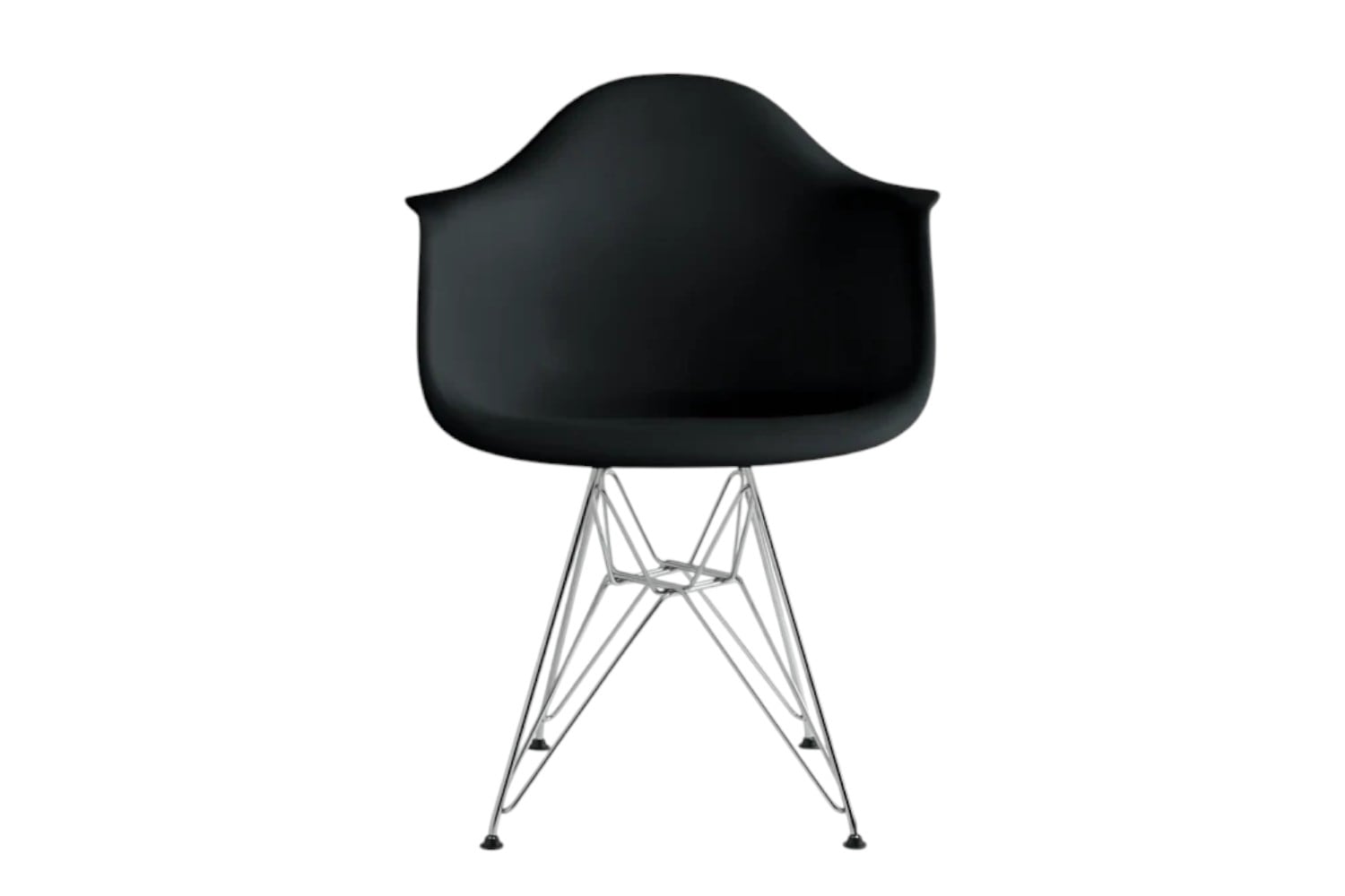 イームズ プラスチックシェル アームチェア ワイヤーベース#クロームの