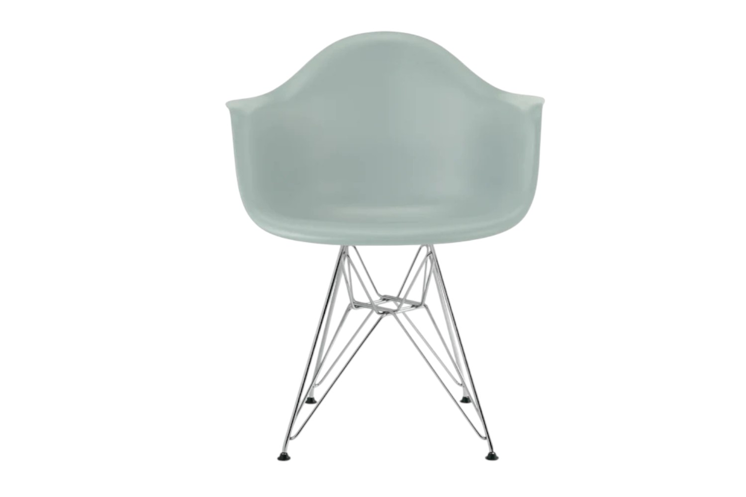 ハーマンミラー　イームズ　リプロダクト　プラスチックシェルアームチェア　黄緑 イームズ アームシェルチェア DAC パウダーイエロー《 Herman