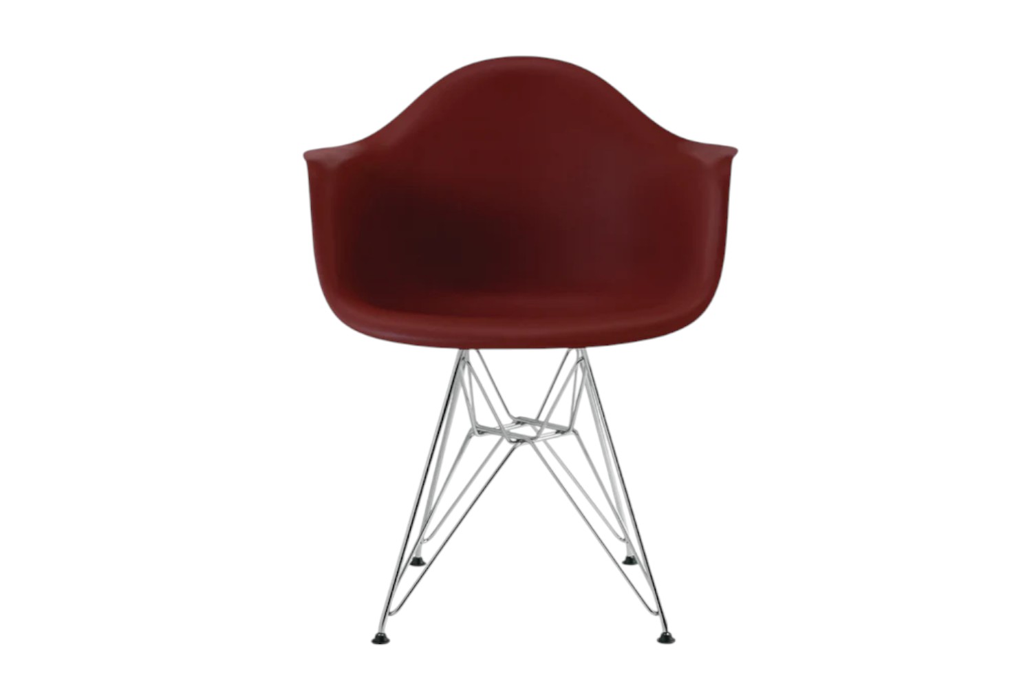イームズ プラスチックシェル アームチェア ワイヤーベース#クロームの