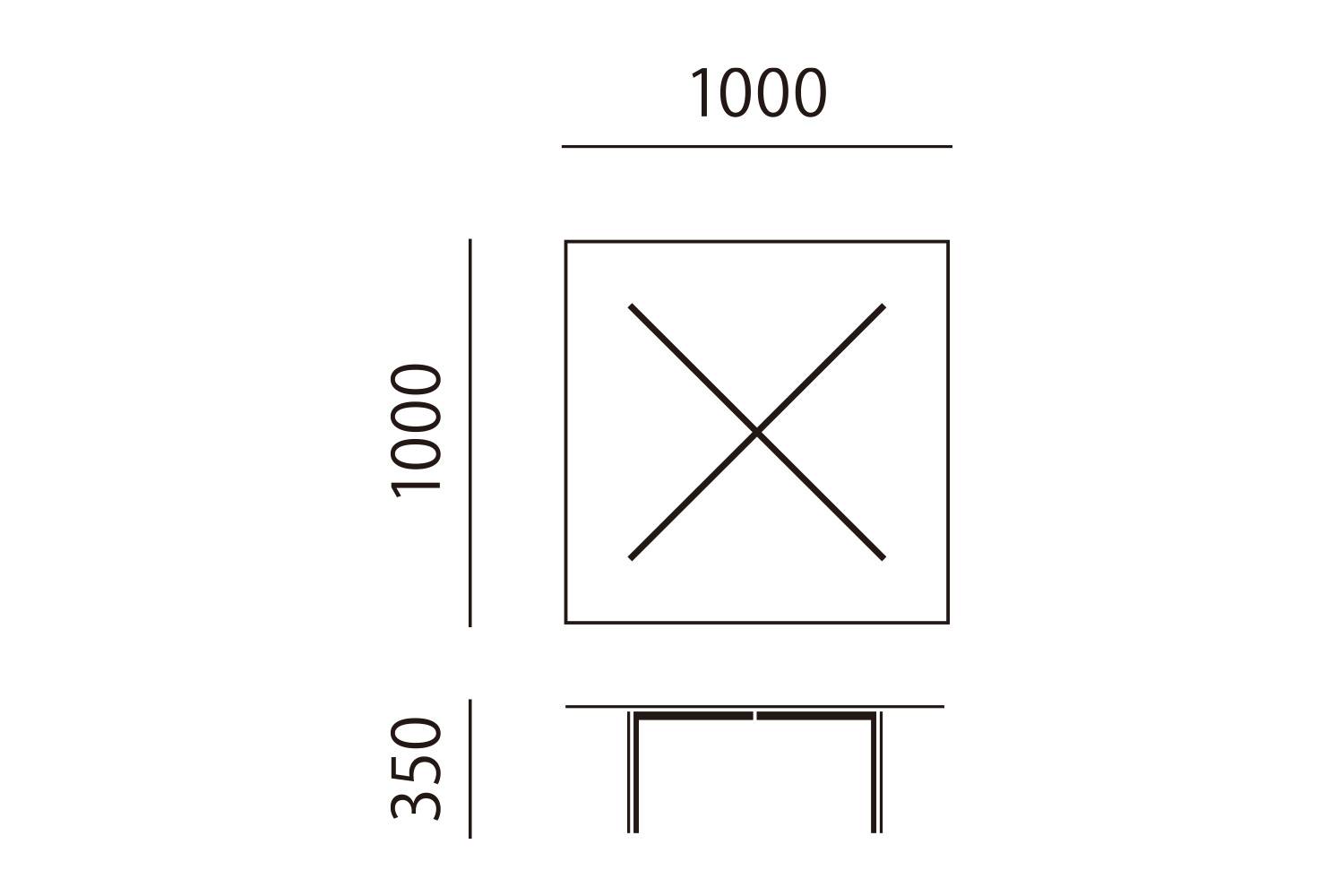 ミース ファン デル ローエ コレクション バルセロナテーブルの通販