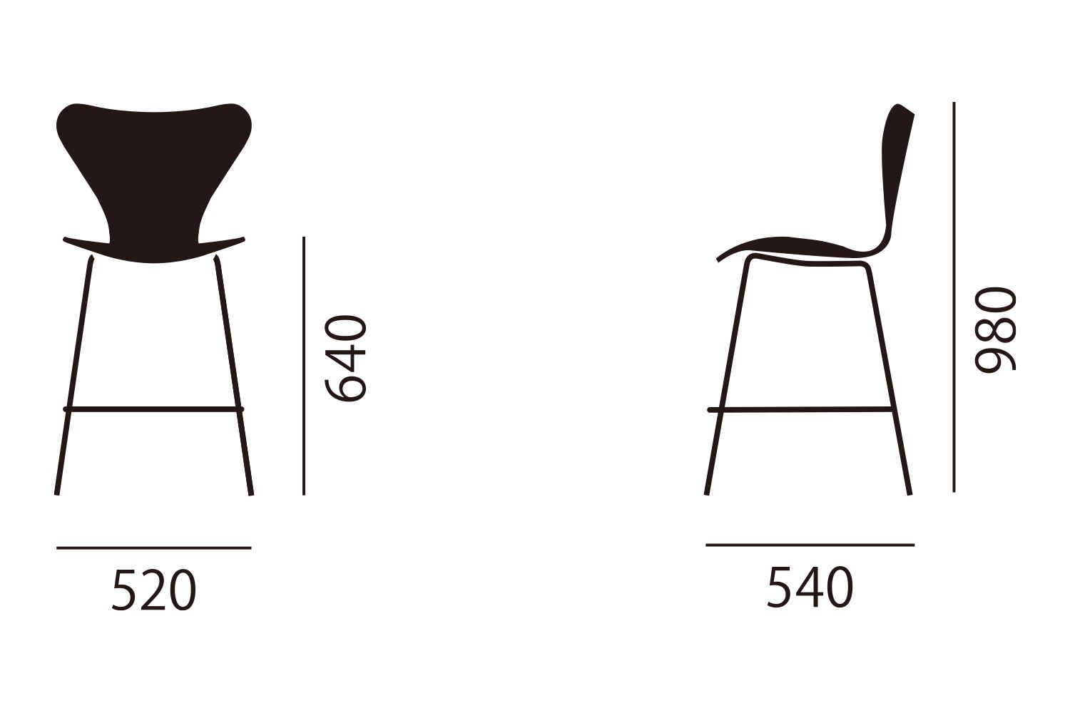 セブンカウンタースツールの通販 | 家具・インテリア通販 MAARKET