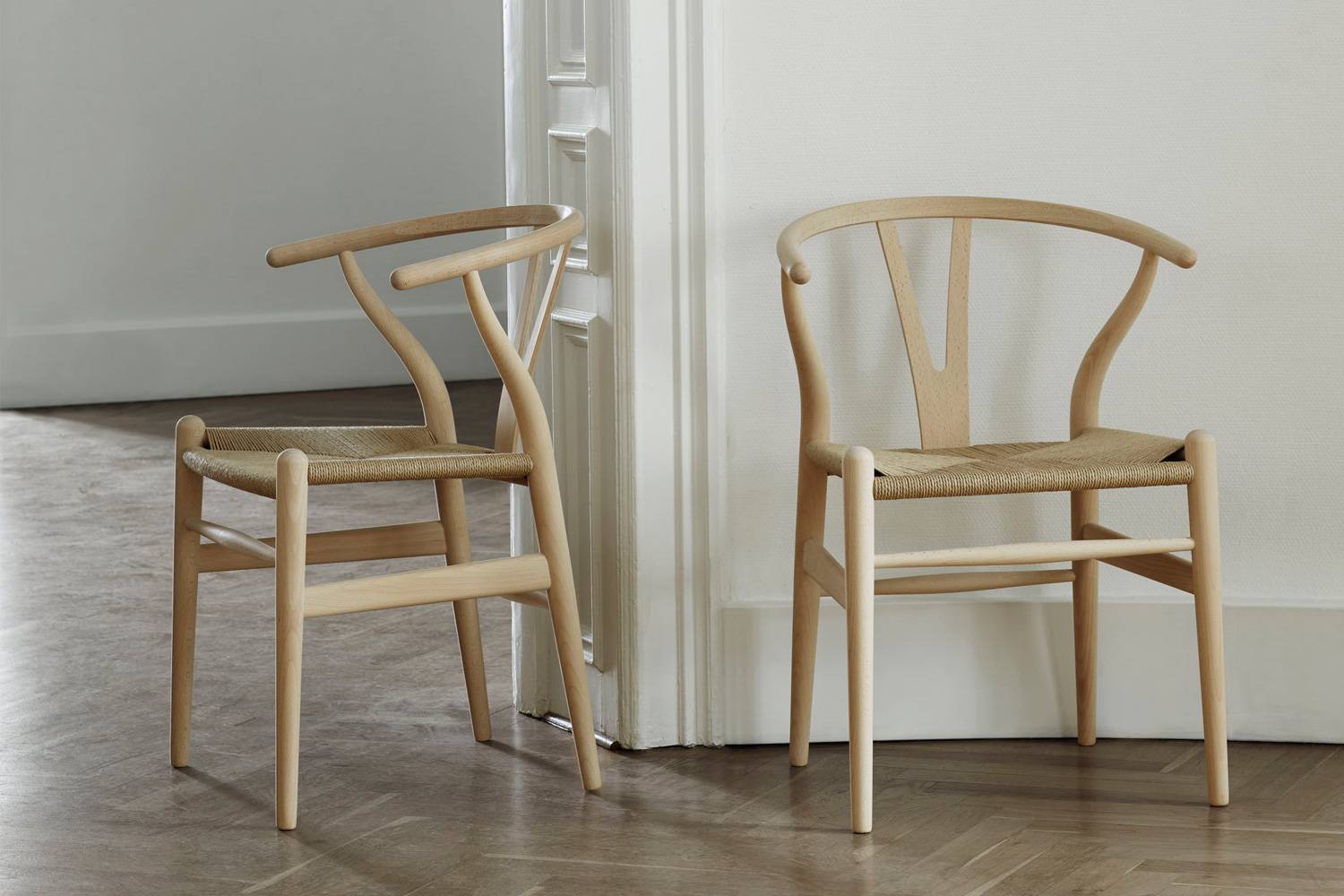 極美品【ヴィンテージ モラー 84】ペーパーコード新品 / yチェア 極美品 【ヴィンテージ モラー 75】オーク ペーパーコード新品 / y