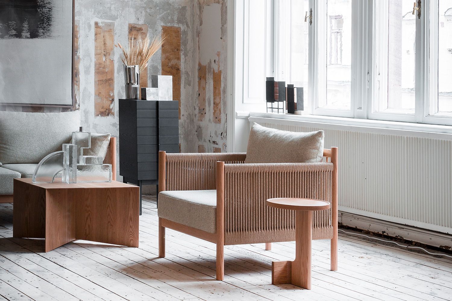 アリアケ　ブレイドソファ　1シーター　ペーパーコード ブレイド ソファ 1シーターの通販 | 家具・インテリア通販 MAARKET