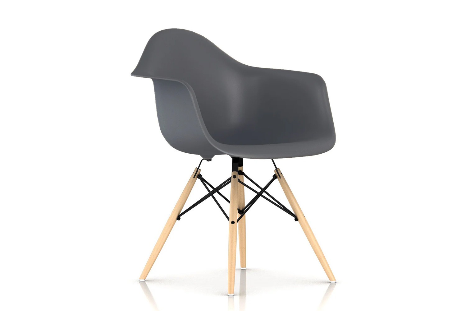 イームズ プラスチックシェル アームチェア ダウェルベース