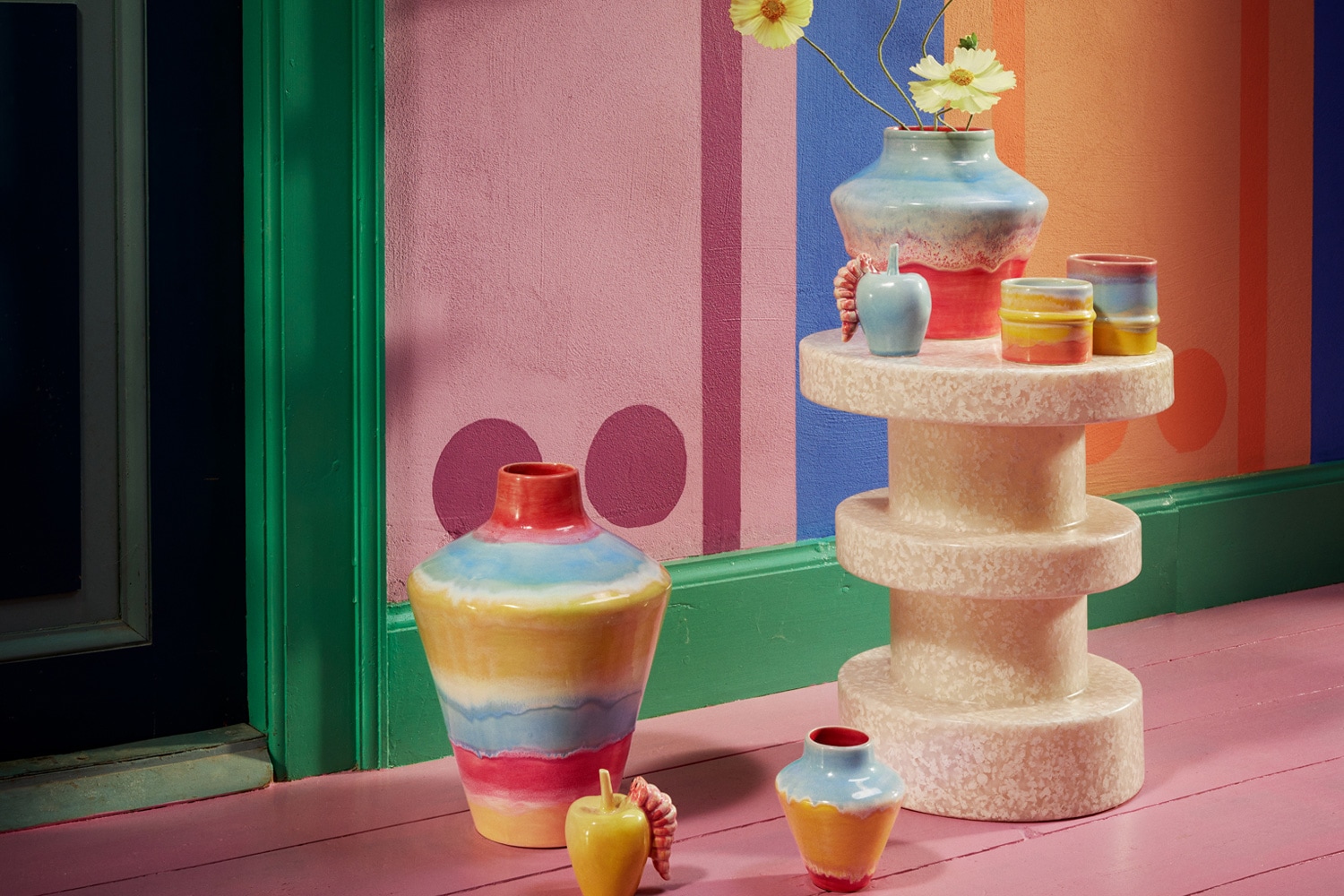 ポッペリー フラワーベース H12cmの通販 | 家具・インテリア通販