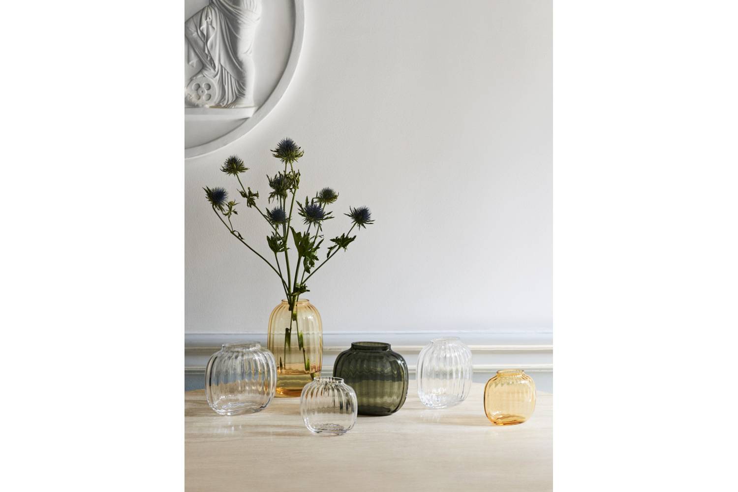 HOLMEGAARD PRIMULA ベース アクタス HOLMEGAARD | PRIMULA ベース スモーク H12.5cm｜【公式】ACTUS