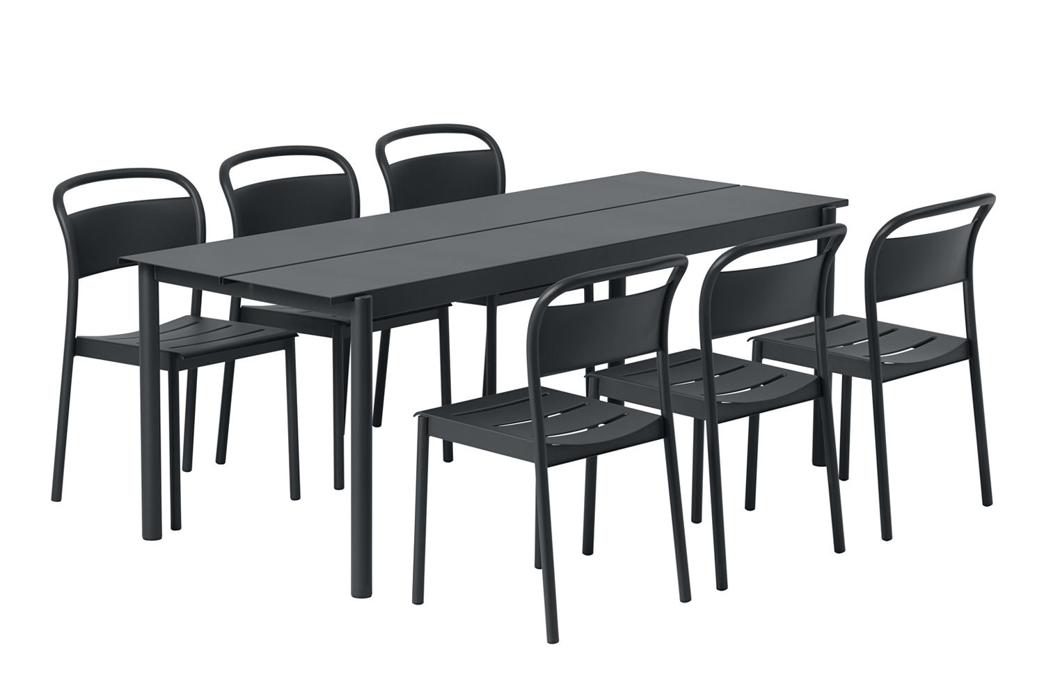 リニア スチール サイドチェアの通販 | 家具・インテリア通販