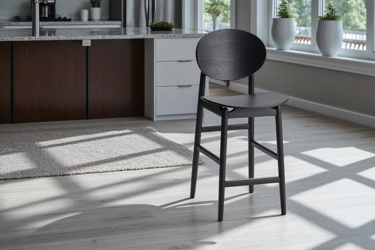 Ariake スツール　ブラック ダブテイル スツール(4本脚) | アリアケ(ARIAKE) | リグナ通常品