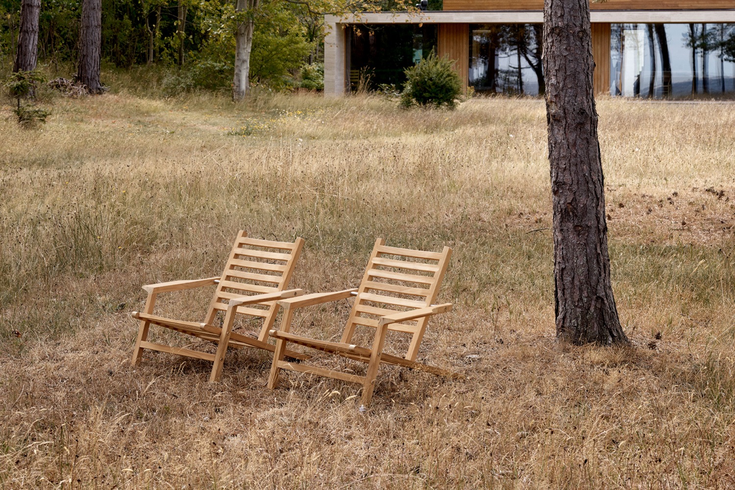 CARL HANSEN & SON / AH603 デッキチェア Carl Hansen & Søn - AH603 Outdoor Deck Chair - Teak Outdoor