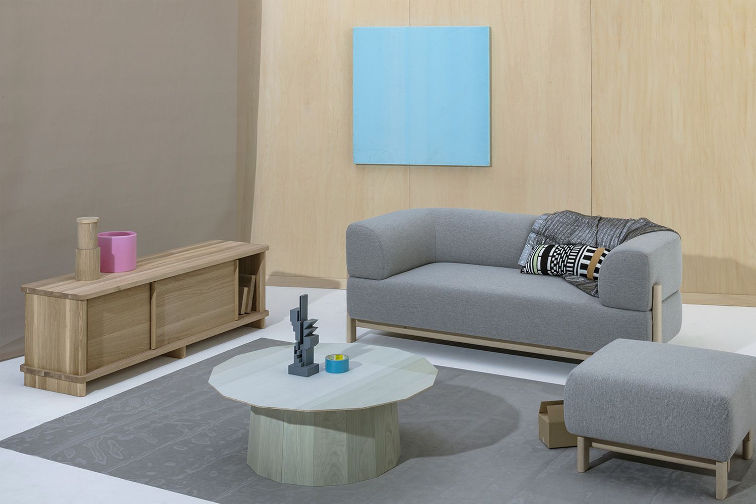 カリモク ニュースタンダード エレファント ソファ　　ブルーグレー　2シーター エレファントソファ 2シーターの通販 | 家具・インテリア通販