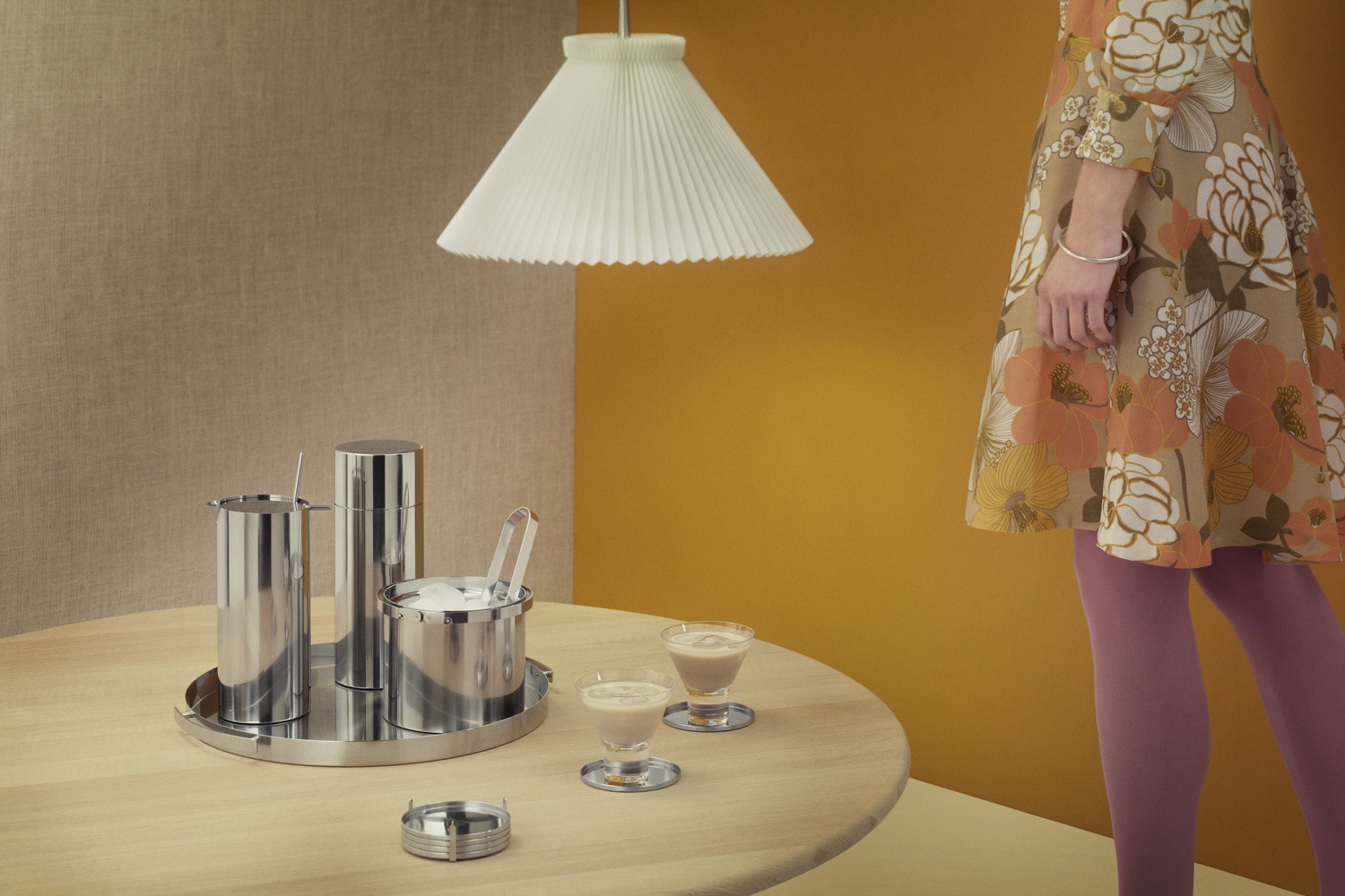 シリンダーライン コースター 6枚セットの通販 | 家具・インテリア通販