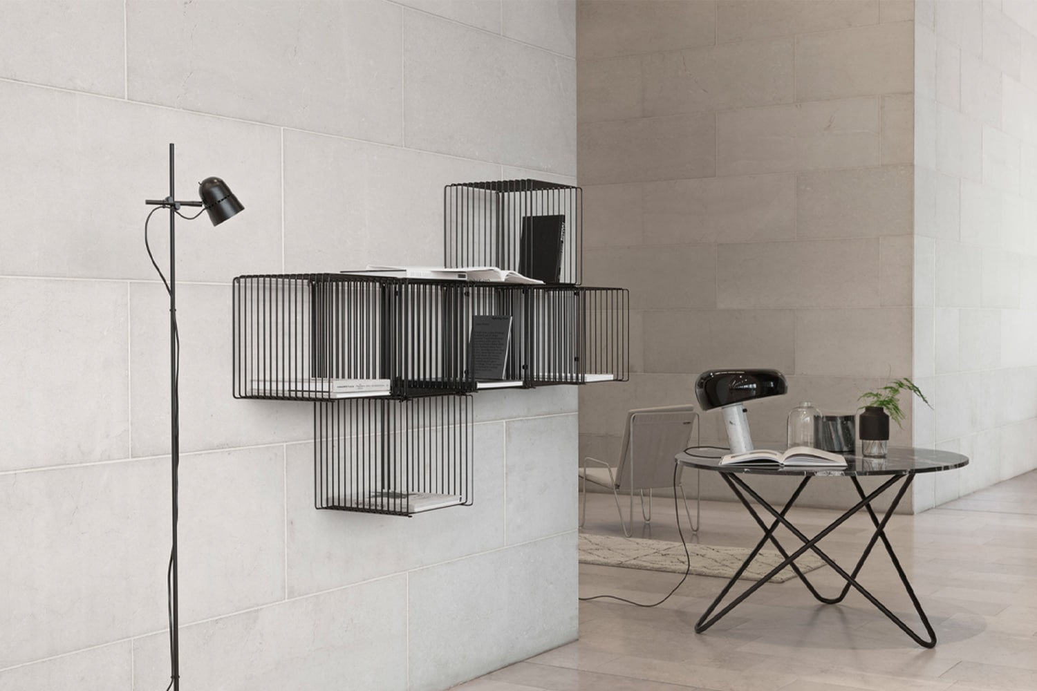 パントンワイヤー シングル シェルフの通販 | 家具・インテリア