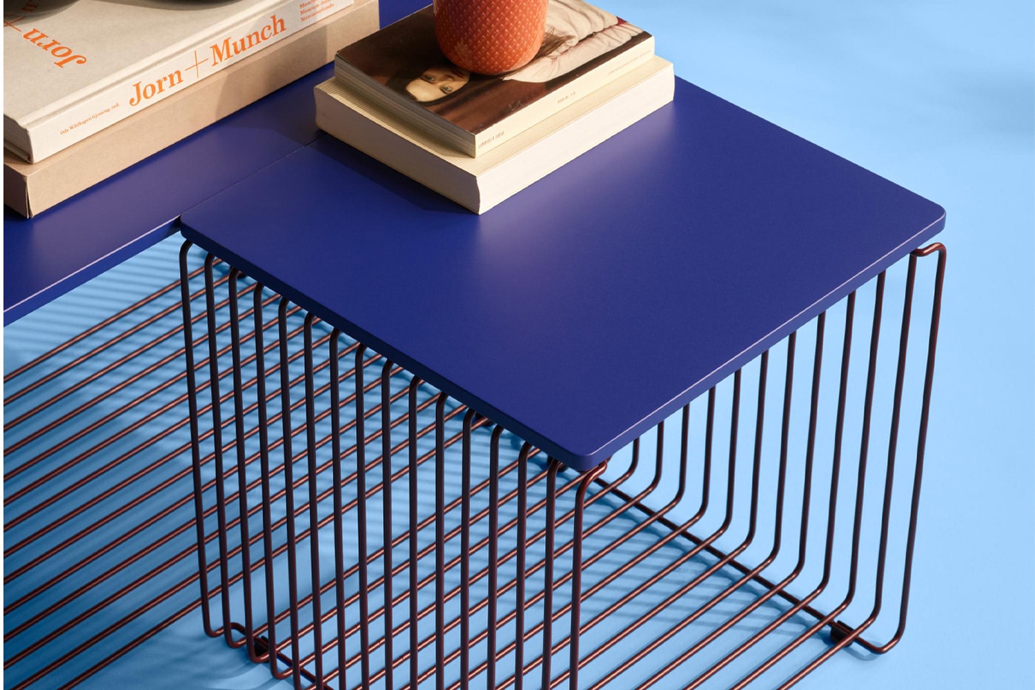 パントンワイヤー ダブル シェルフの通販 | 家具・インテリア通販