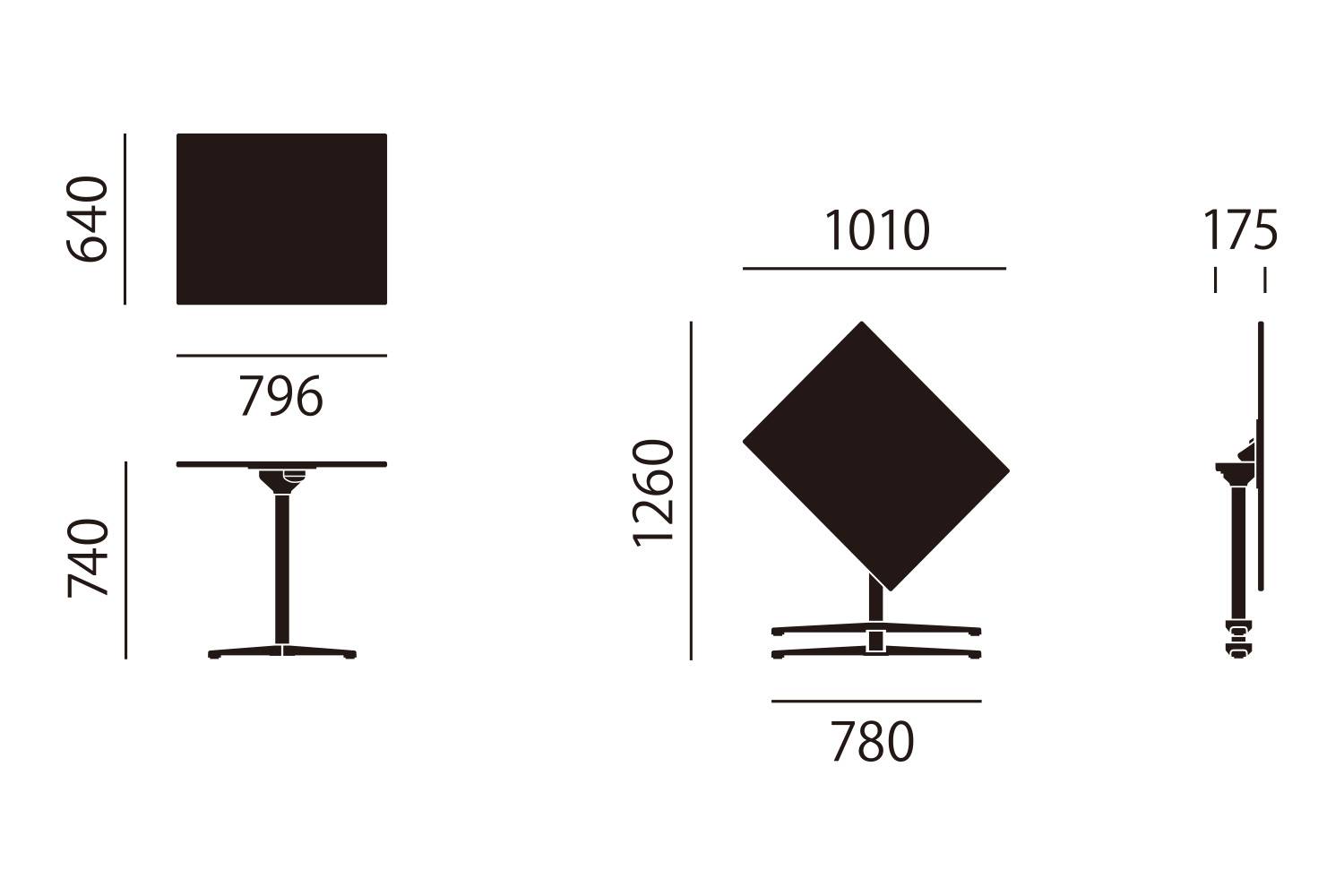 スーパーフォールド テーブルの通販 | 家具・インテリア通販 MAARKET