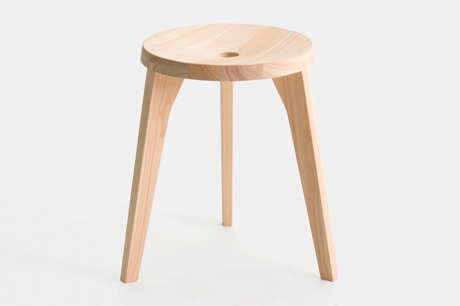 アジアンスタイル 手描き花柄木製スツール チベット アジアンスタイル