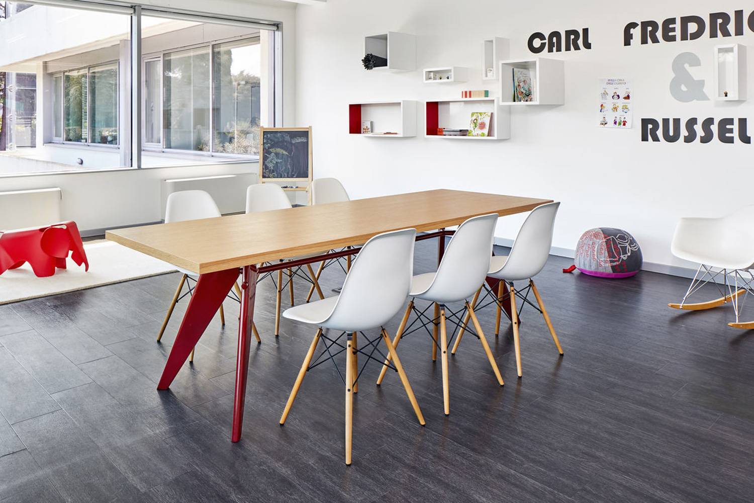 ヴィトラ　ジャンプルーヴェ　EMテーブル EM Table wood（イーエムターブル ウッド）/Vitra（ヴィトラ）/Jean