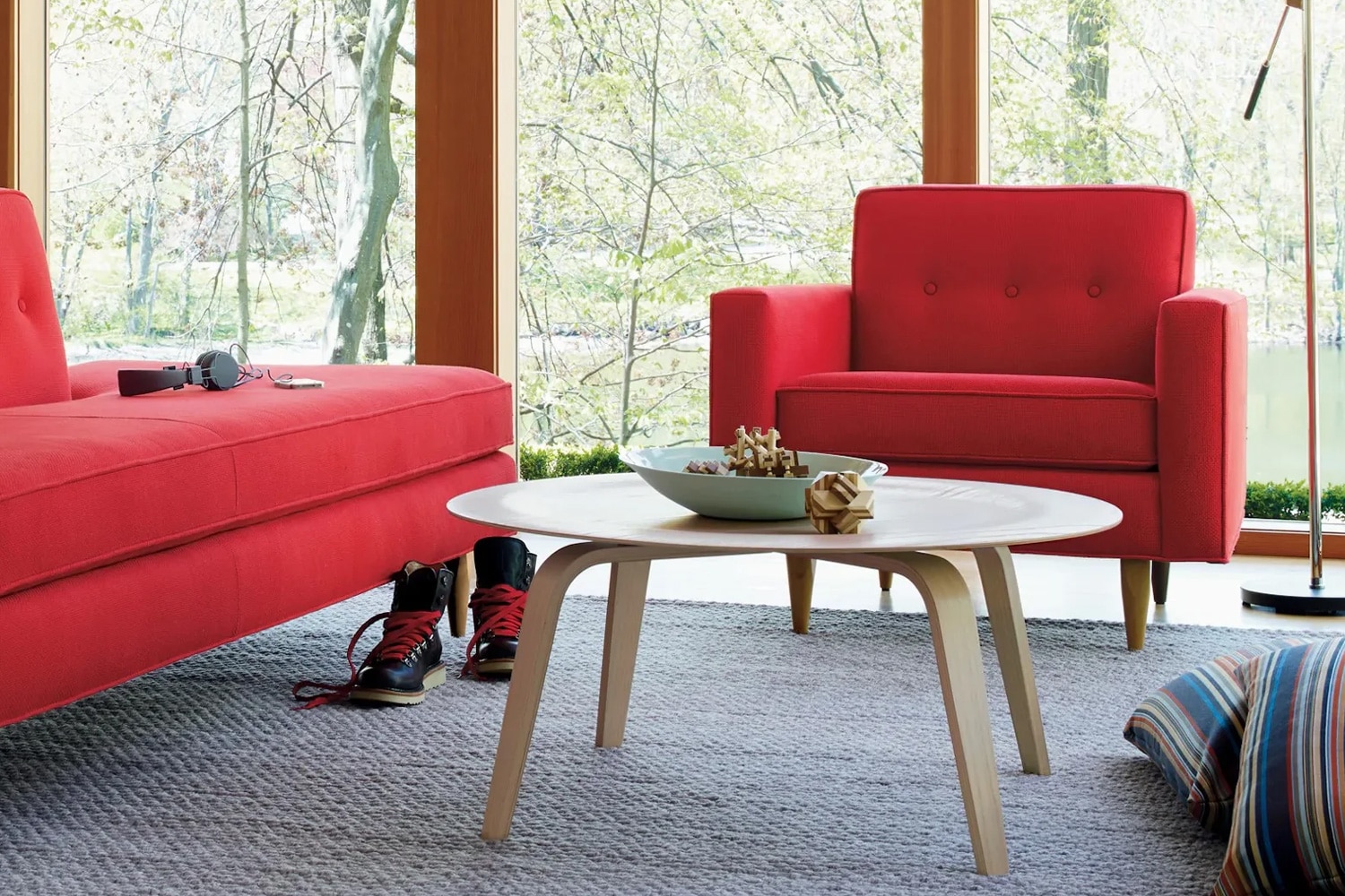 20％OFF【クーポン併用不可】イームズ プライウッド コーヒー