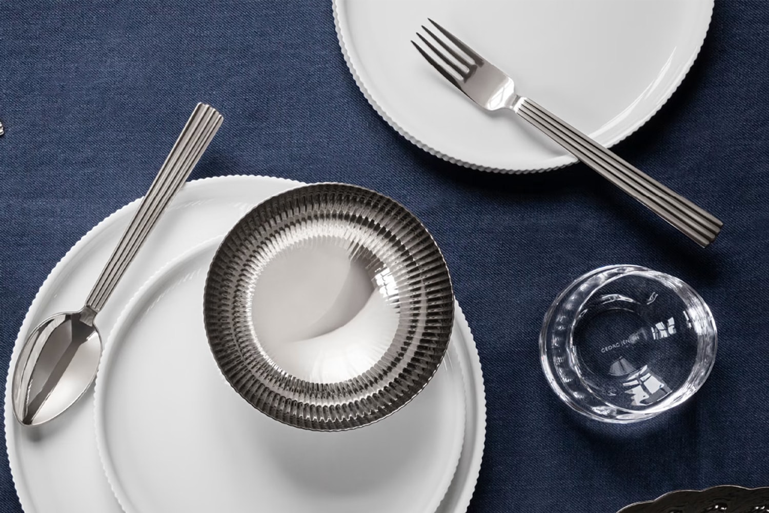 ジョージジェンセン ティースプーン 4本セット ベルナドッテ Georg