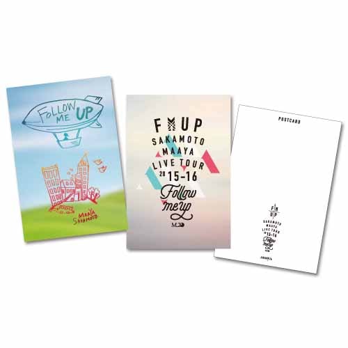 坂本真綾　直筆サイン　ポストカード　ラジオ ビタミンM 坂本真綾サイン入り＆あなたの名前入り〇〇〇をプレゼント