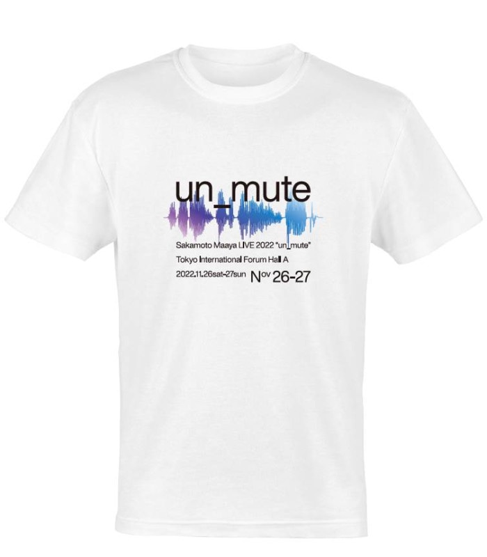 un_mute Tシャツ ＜ホワイト＞