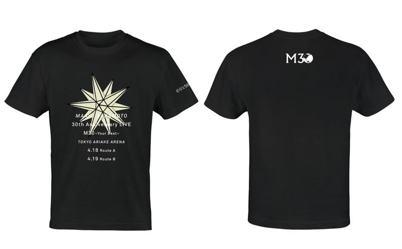 IDS!150 M30 Tシャツ黒 星蓄光