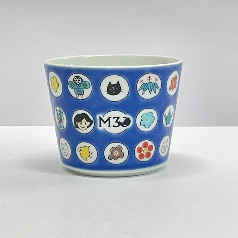 IDS!商店 九谷焼 カップ青