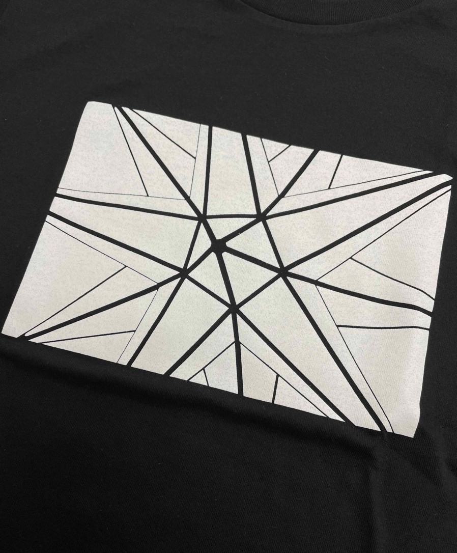 M30 Tシャツ黒 星ホワイト