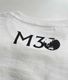 M30 Tシャツ白 星ミントパープル