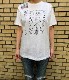 記憶の図書館 Tシャツ白 缶バッジ付き