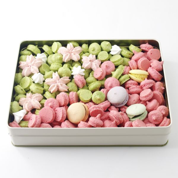 マカロンボーロ SAKURA M（缶）