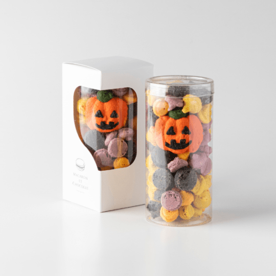 マカロンボーロ　Halloween【ジャックオランタン】　S