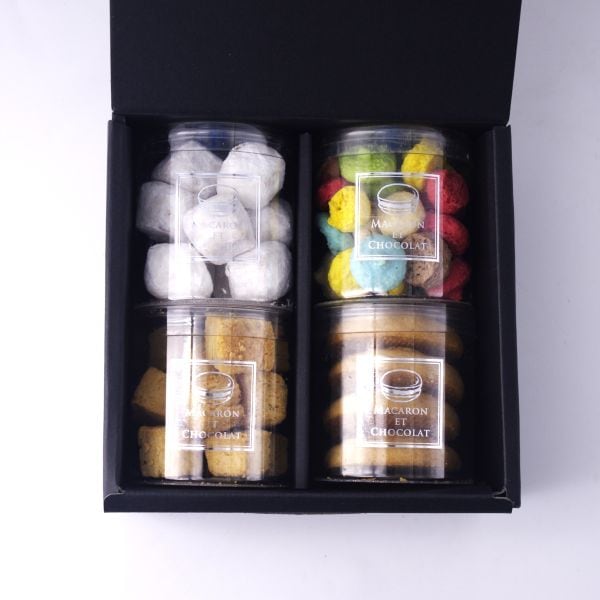 カスタマイズセット用 黒箱 S（空箱） | ギフトセット | MACARON ET