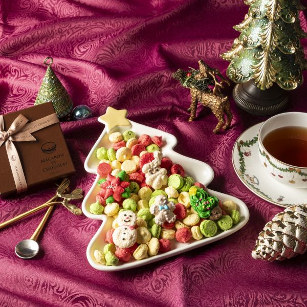マカロンボーロ クリスマス XL（瓶） | 期間限定商品 | MACARON ET