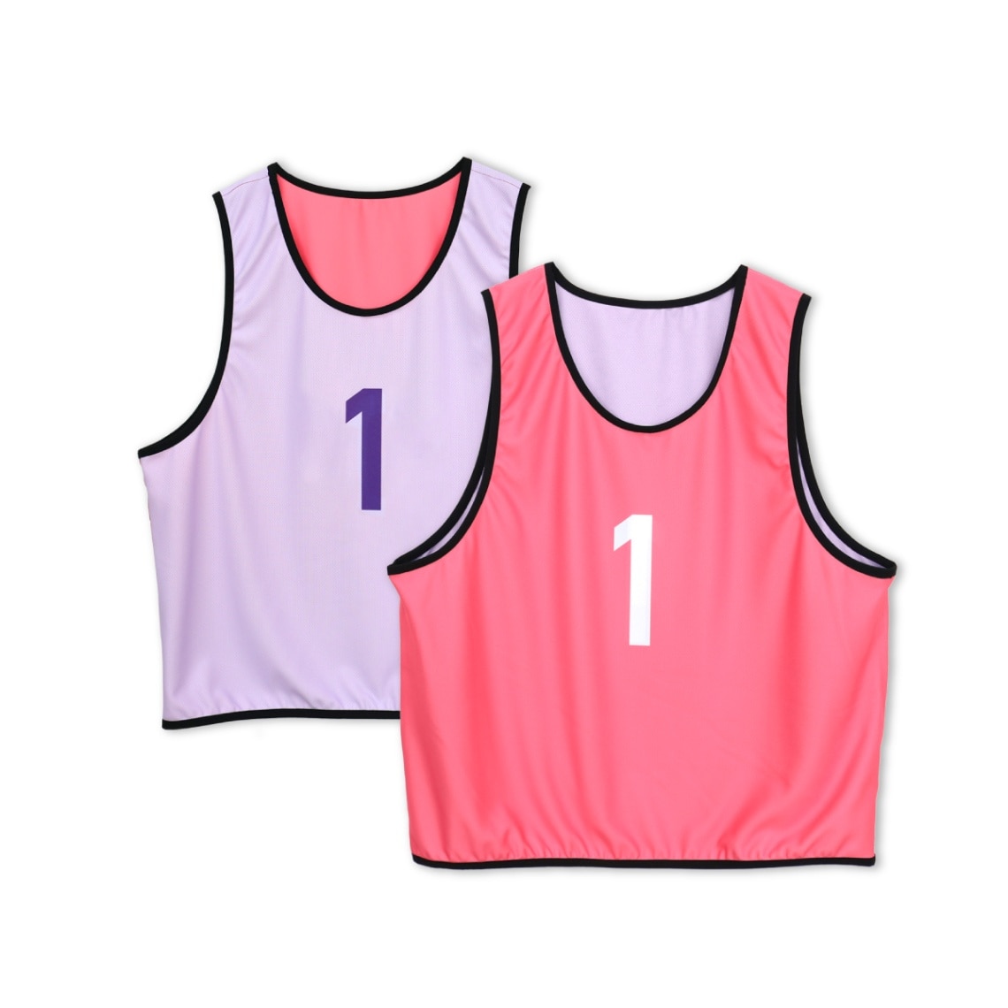 【10枚セット】リバーシブルビブス 1～10番号入り  PPK／LAV