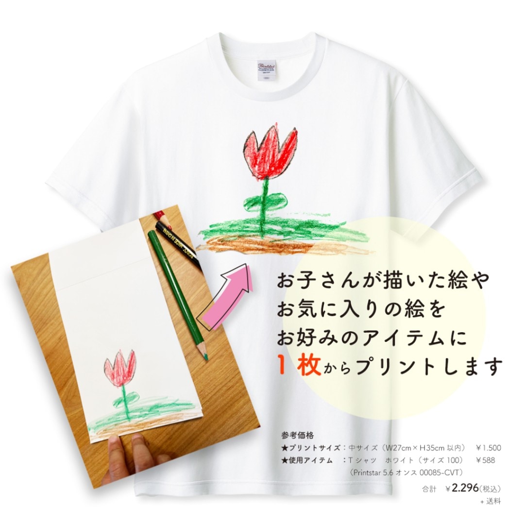 【１枚から作れます】オリジナルプリント