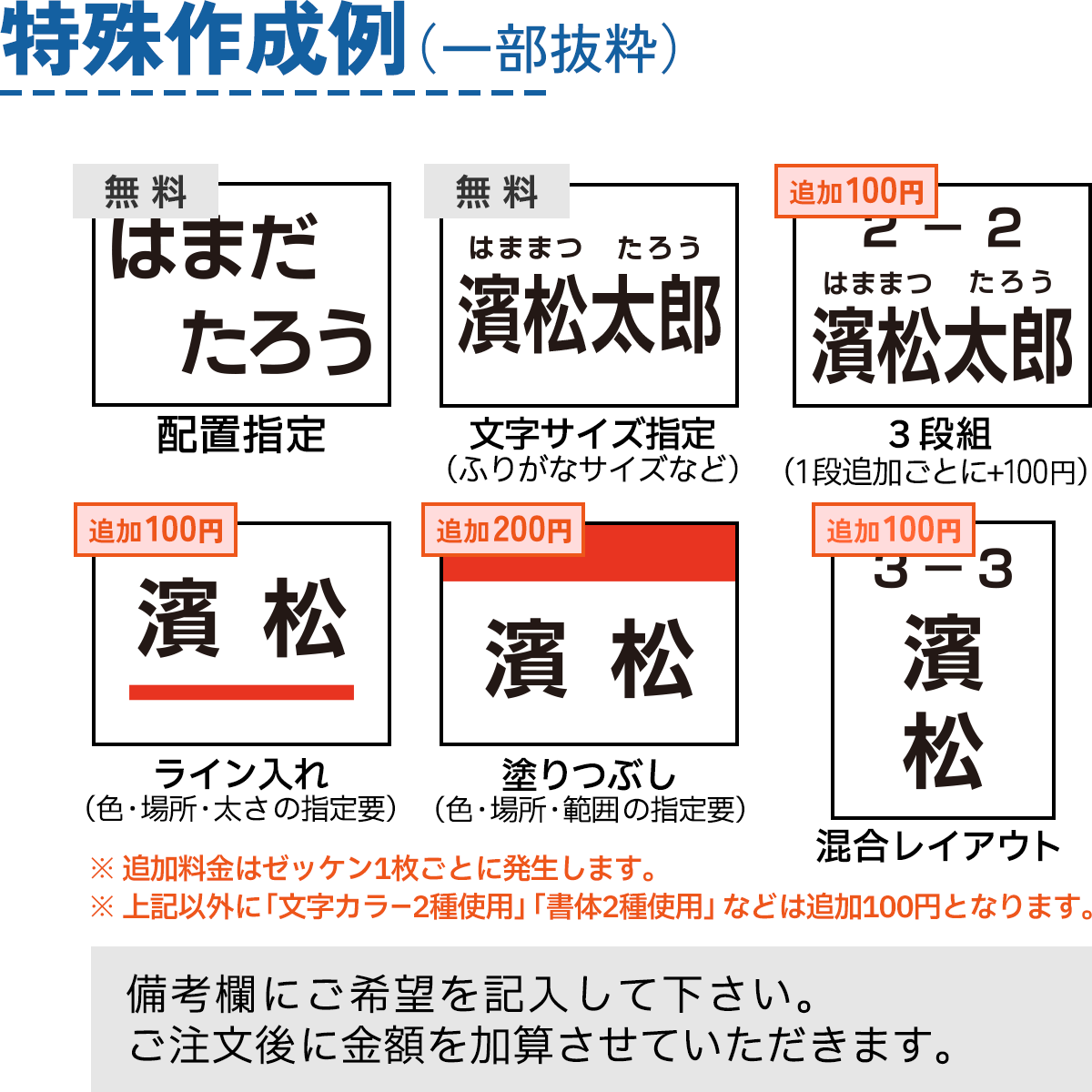 2枚セット 名入れ 体操服ゼッケン 自由サイズ 3～32cm 選べる生地