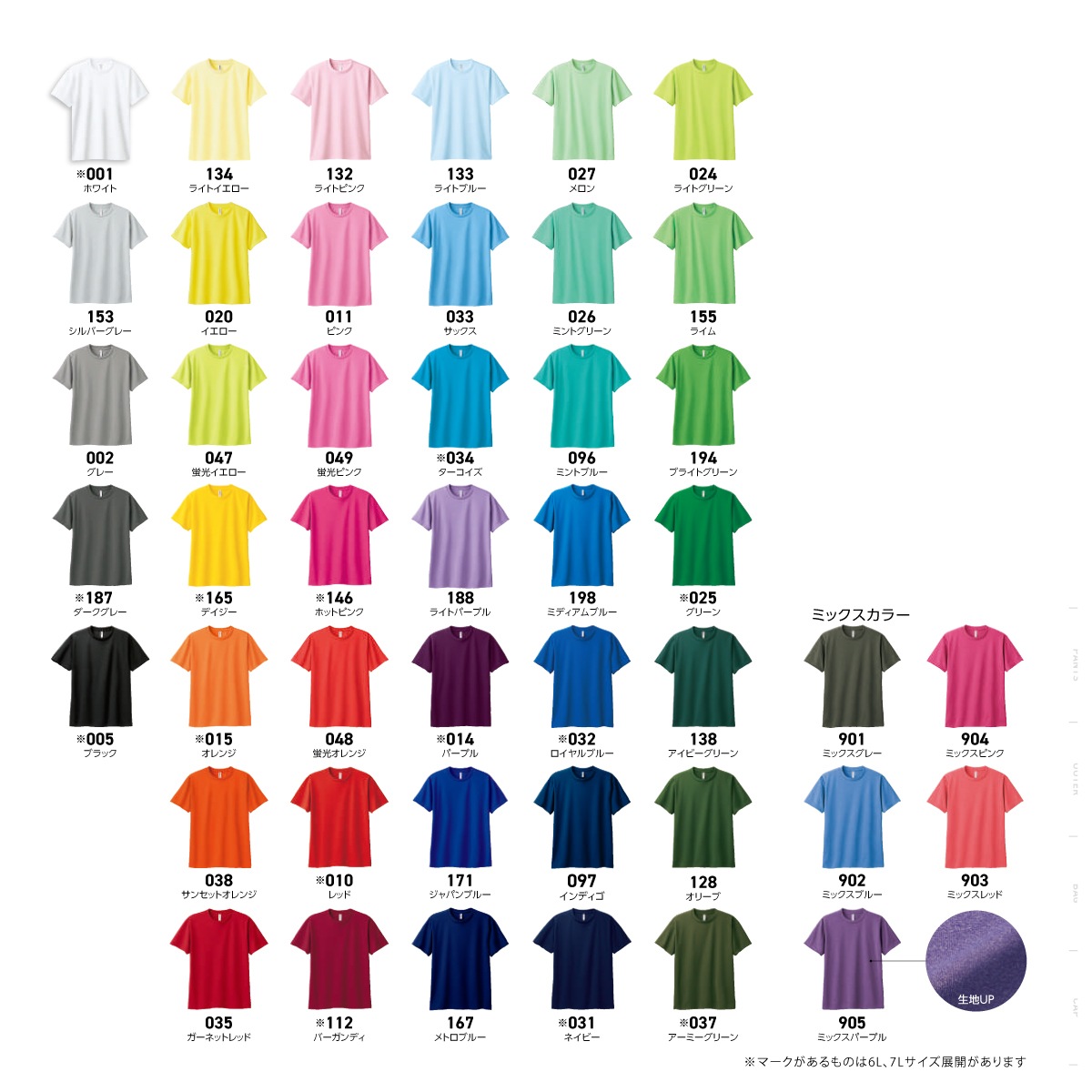 ドライTシャツ 300-ACT