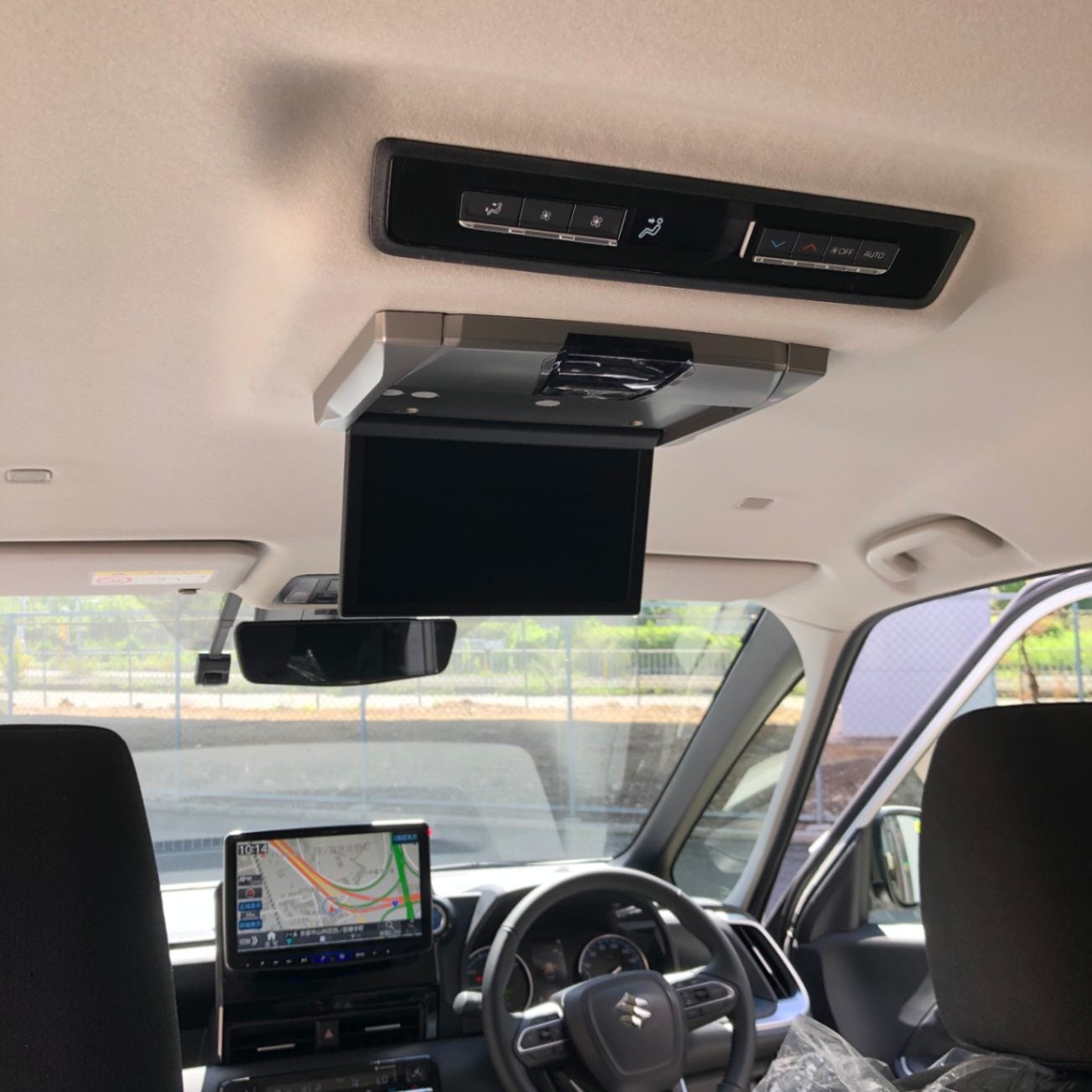 フリップダウンモニター KTA10-90LA ランディ（90系） サンルーフ無車10インチ用 | アルパイン