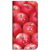 iPhone 手帳型ケース スマイル リンゴ【 SE2 11 X 8 他各機種対応】 フラップなし スタンド フード st48|iPhone対応|スマホ対応手帳型ケース
