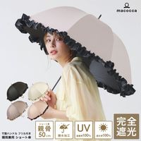 【新品】　TOCCA フリル付き晴雨兼用傘 新品】 TOCCA フリル付き晴雨兼用傘 晴雨兼用・UVカット100%生地