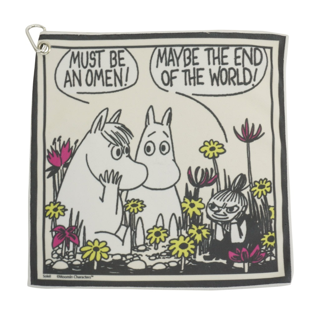 【2025新作】【ムーミンコラボ】くっつくクロス タオル ハンカチ 吸水 Moomin