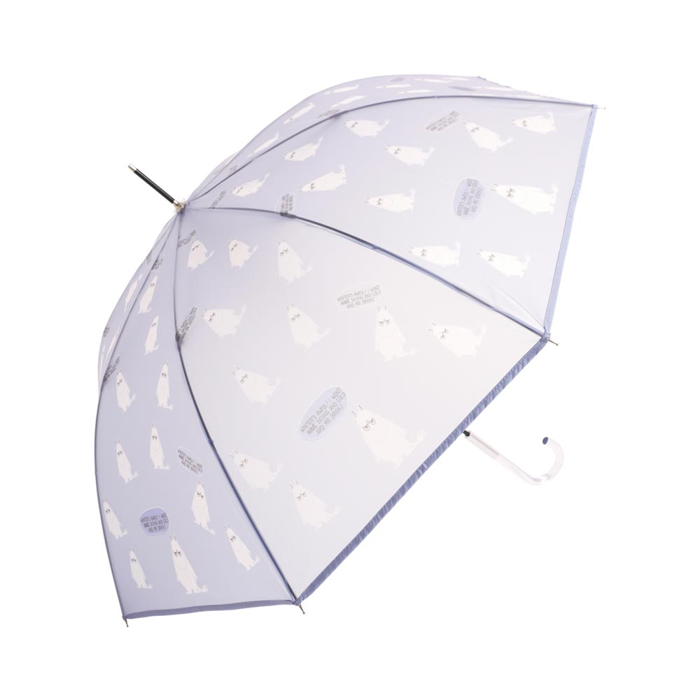 【2025新作】【ムーミンコラボ】TPU ジャンプ傘  コミック柄 撥水 雨傘 親骨60cm Moomin