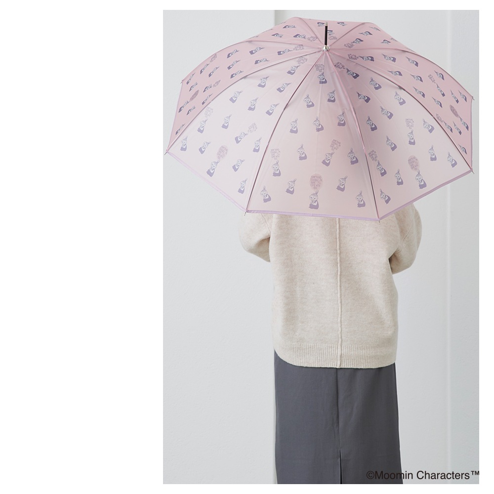 【2025新作】【ムーミンコラボ】TPU ジャンプ傘  コミック柄 撥水 雨傘 親骨60cm Moomin