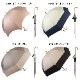 【再入荷】100％完全遮光 日傘/雨傘/晴雨兼用傘 竹製ハンドル バンブーハンドル タッセル付き長傘 無地/切替 親骨58cm