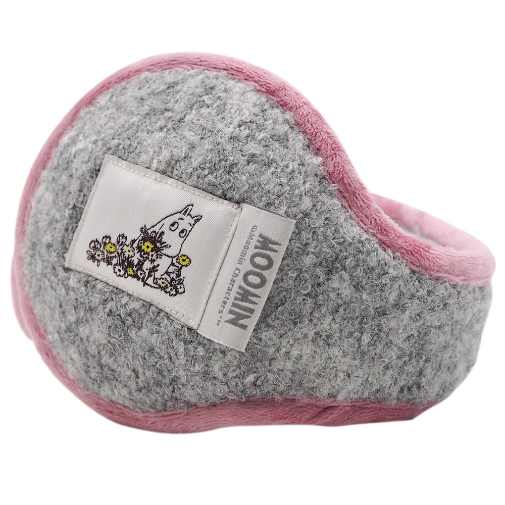 【2025新作】【ムーミンコラボ】ムーミンワッペン付 イヤーマフ  耳当て イヤーウォーマー イヤーマフラー Moomin ※ギフトボックス対応不可※