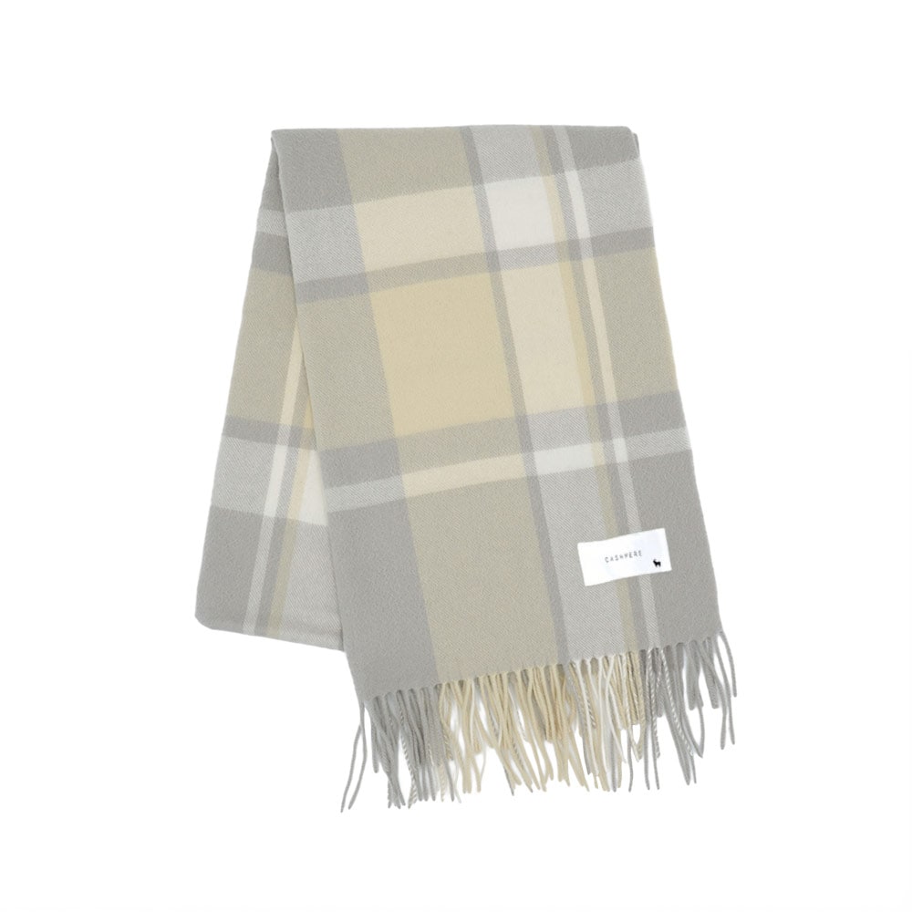 agnona マフラー　ストール　カシミア　シルク マルチカラー　チェック柄 agnona マフラー ストール カシミア シルク マルチカラー