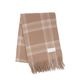 【2025新色】カシミヤストール[チェック柄][男女兼用] 60cm×200cm