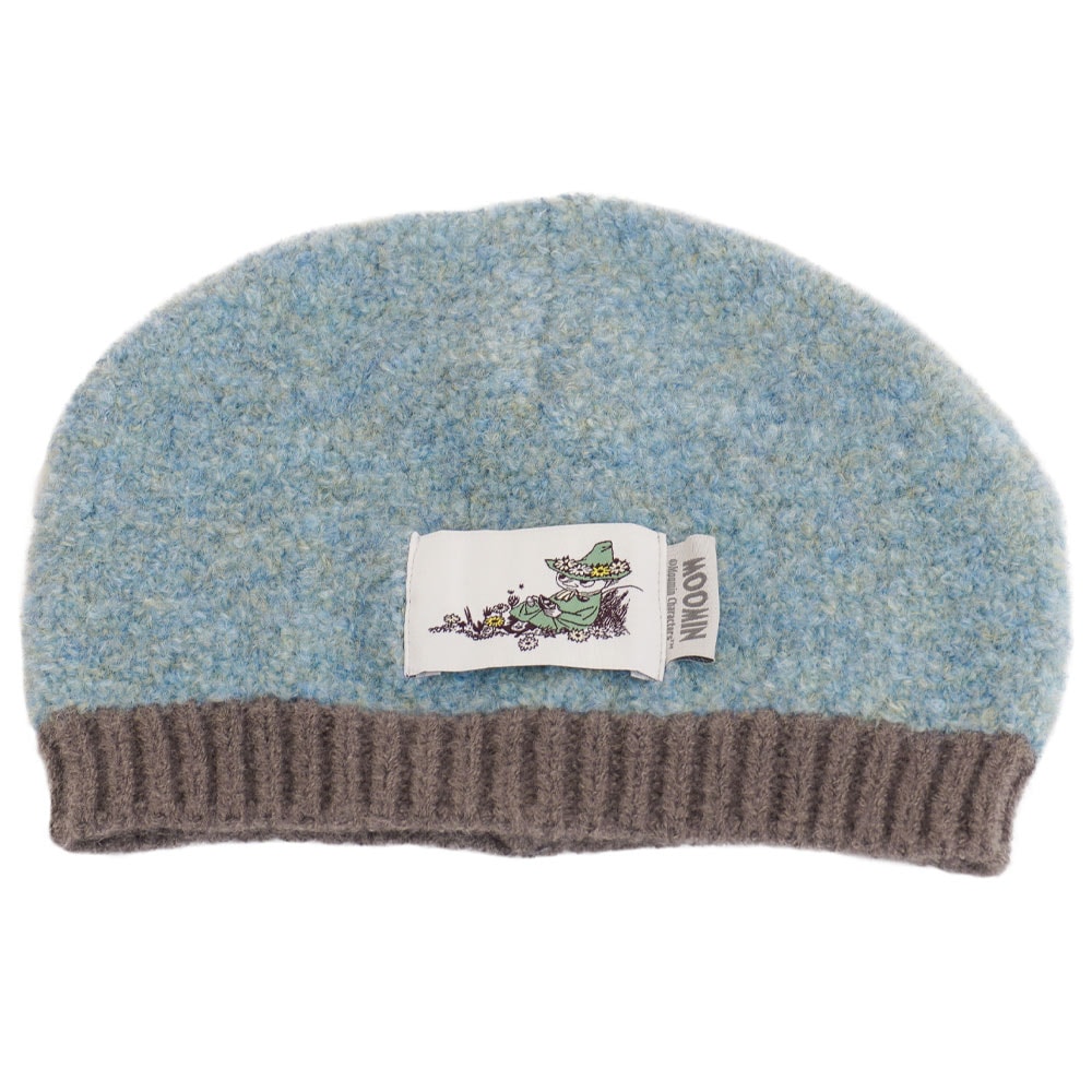 【2025新作】【ムーミンコラボ】ムーミンワッペン付 ニット帽 Moomin